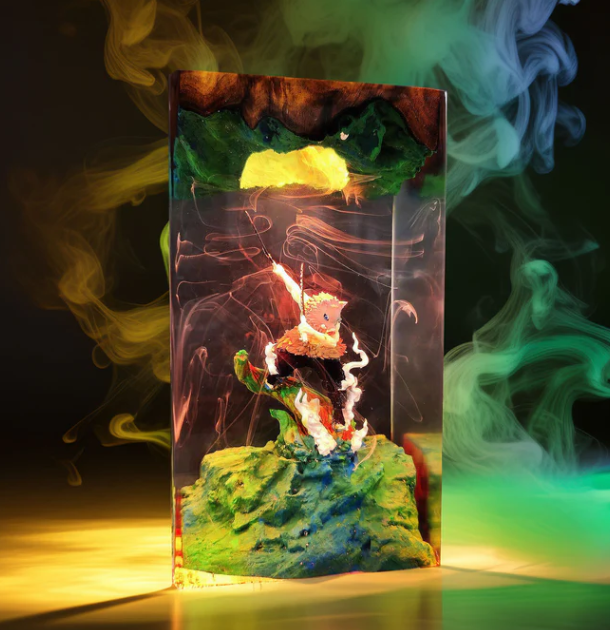 inosuke resin lamp