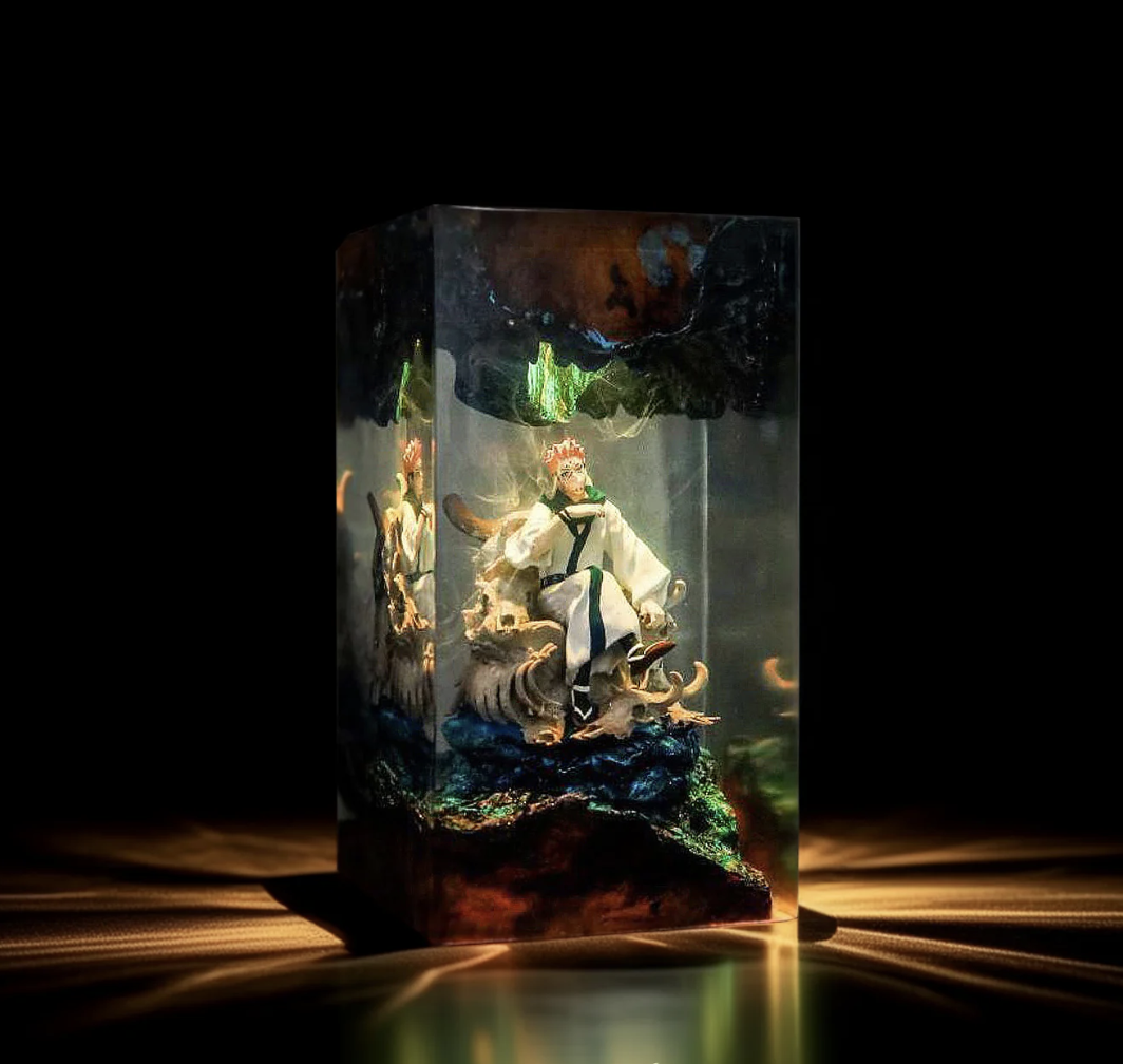 sukuna resin lamp