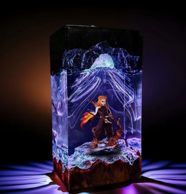 rengoku resin lamp
