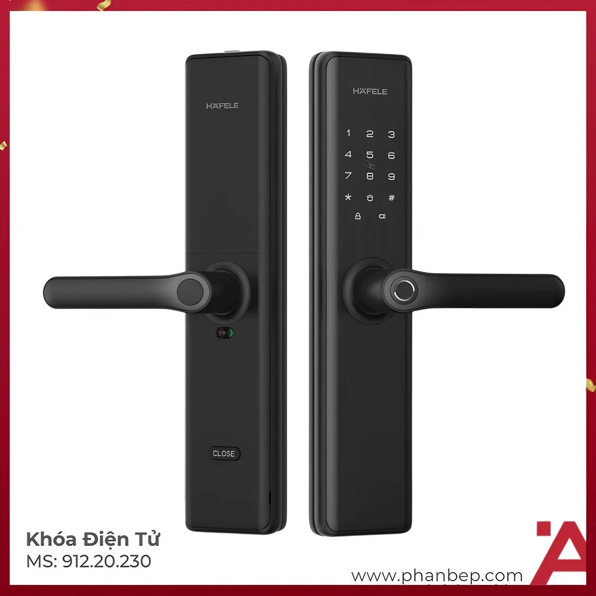Khóa Điện Tử DL7600 Hafele 912.20.230