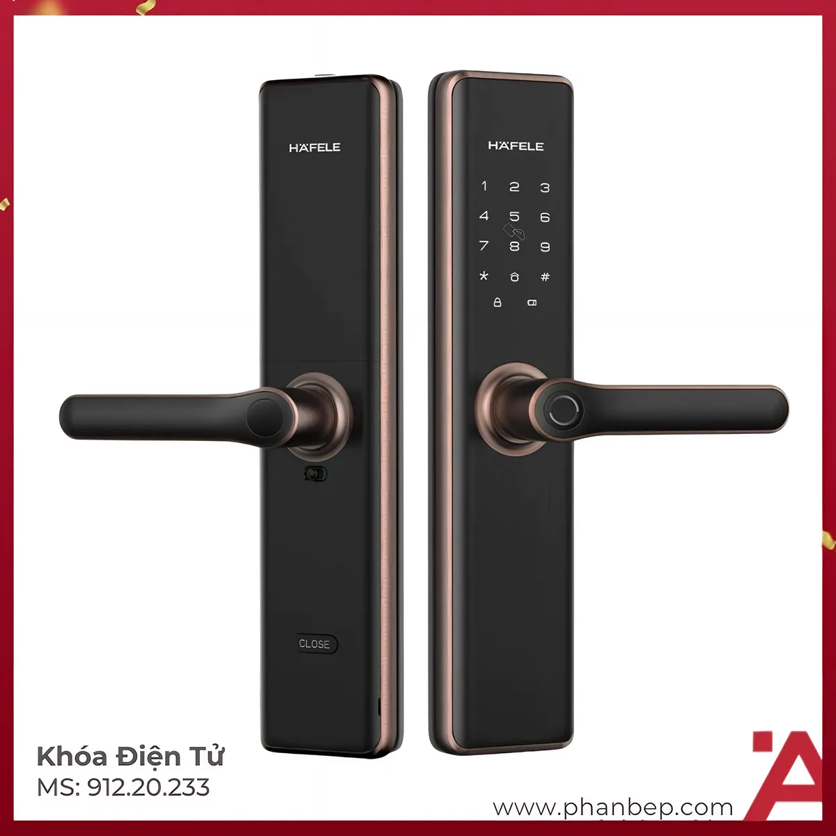 Khóa Điện Tử DL7600 Hafele 912.20.233