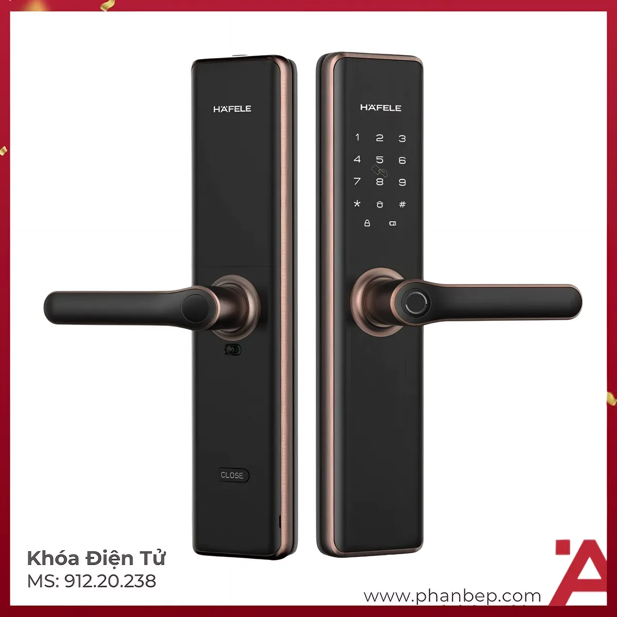 Khóa Điện Tử DL7600 Hafele 912.20.238