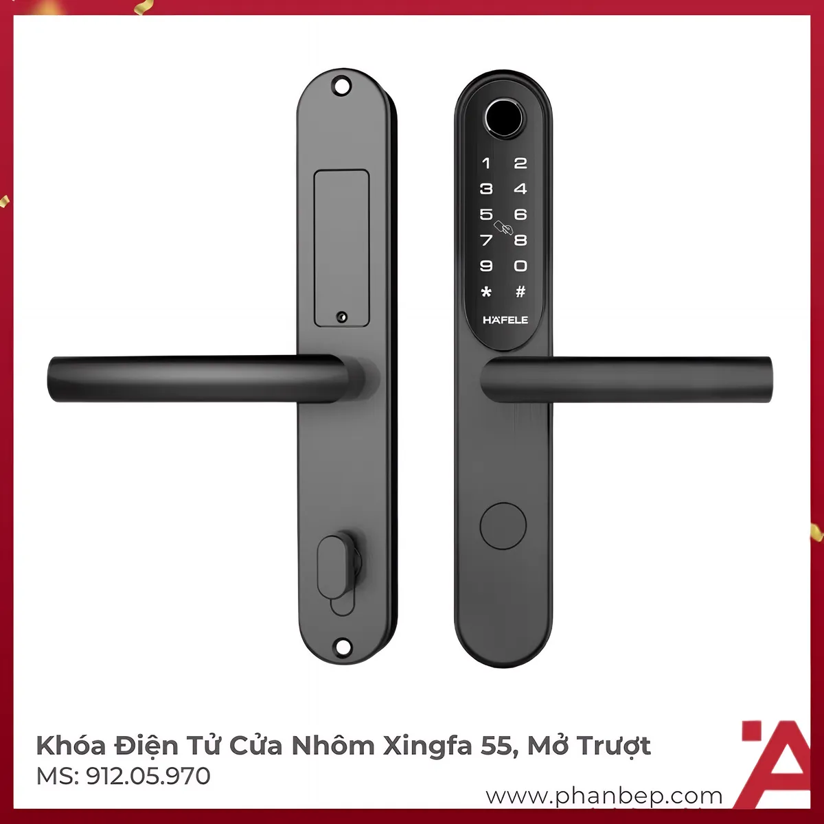 Khóa Điện Tử EL6500-TCS Hafele 912.05.970