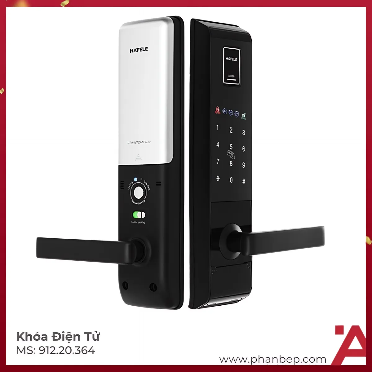 Khóa Điện Tử EL9000-TCS Hafele 912.20.364