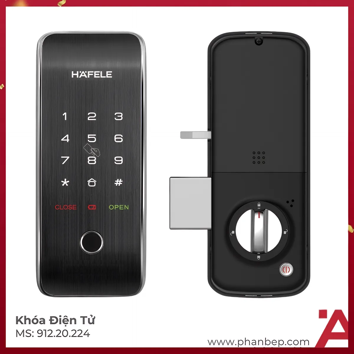 Khóa Điện Tử ER5100 Hafele 912.20.224