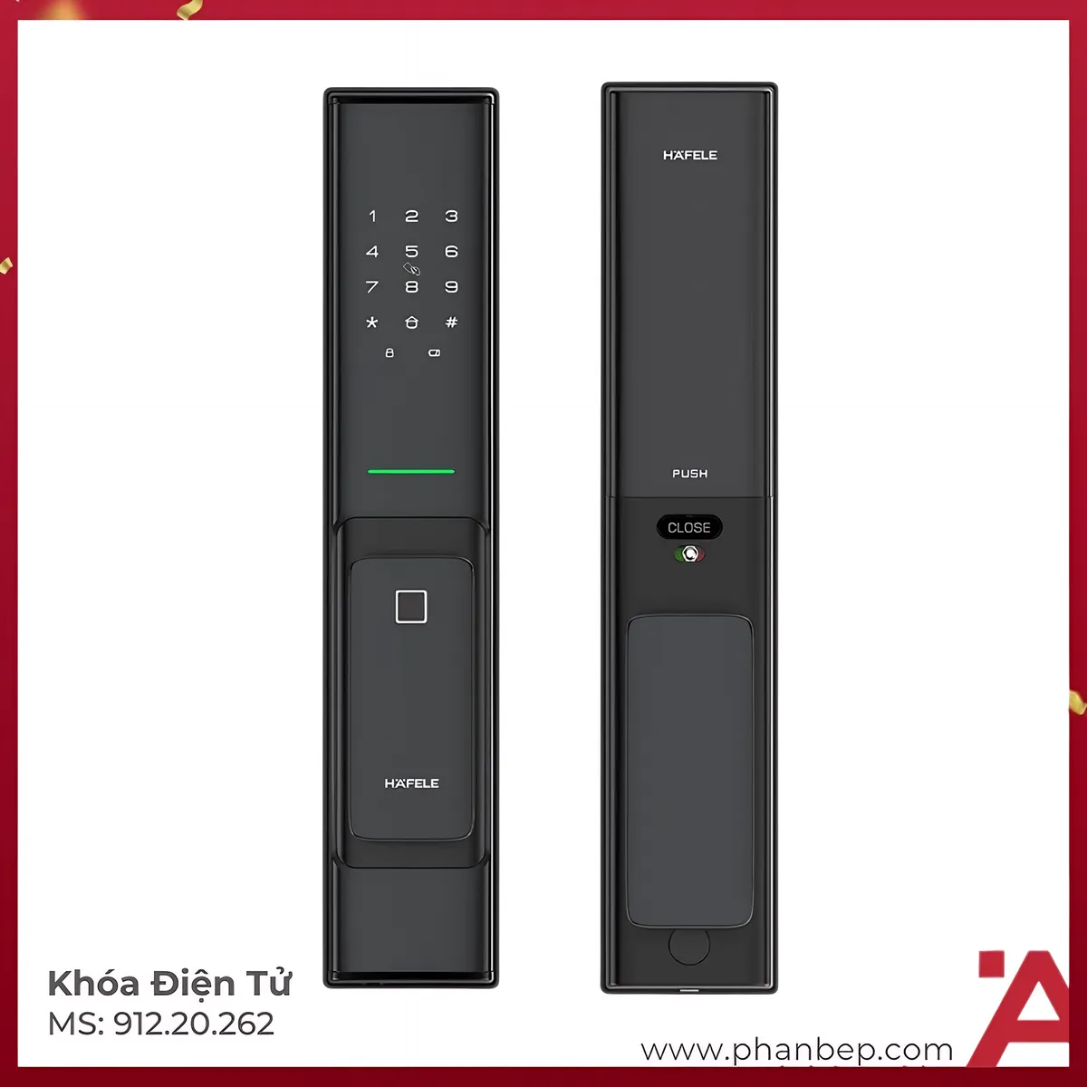 Khóa Điện Tử PP8100 Hafele 912.20.262