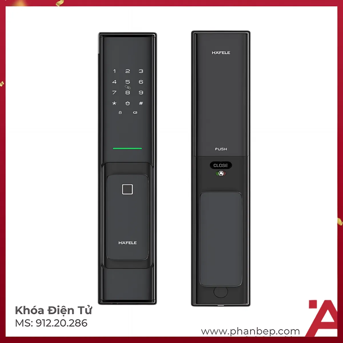 Khóa Điện Tử PP8100 Hafele 912.20.286