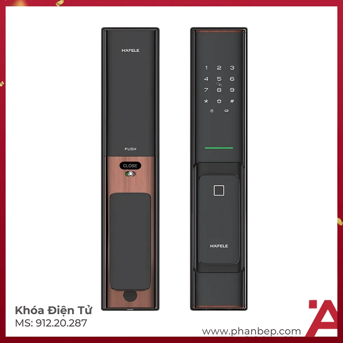 Khóa Điện Tử PP8100 Hafele 912.20.287