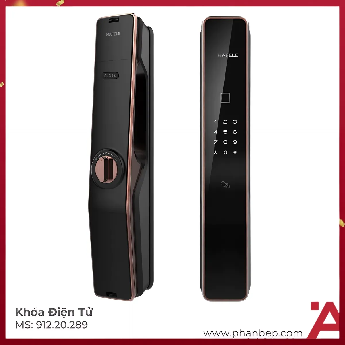 Khóa Điện Tử PP9000 Hafele 912.20.289