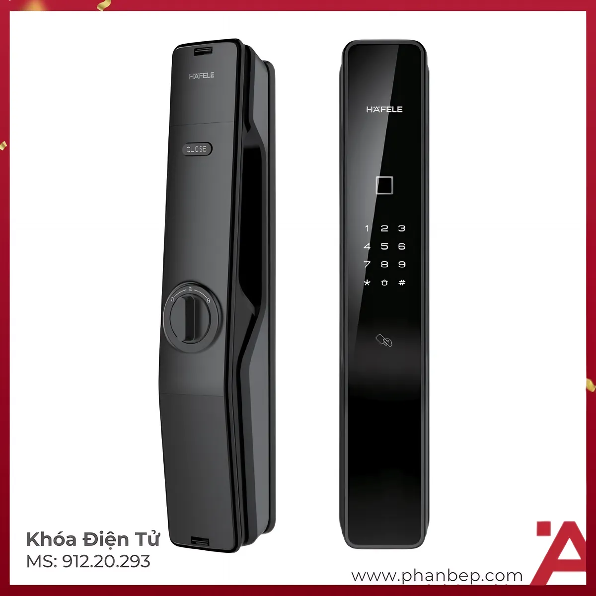 Khóa Điện Tử PP9000 Hafele 912.20.293