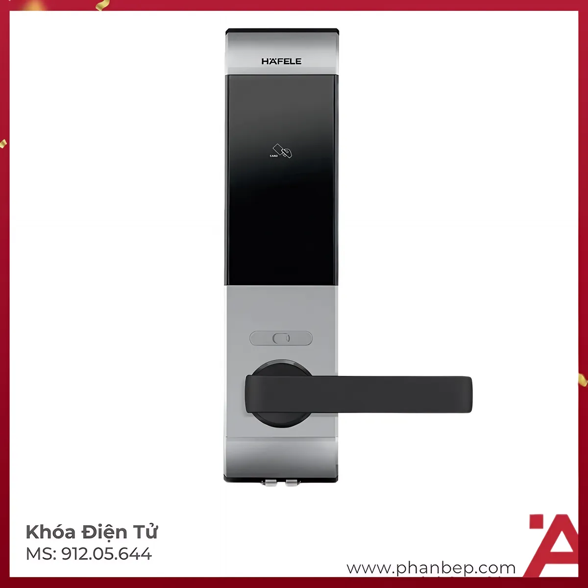 Khóa Điện Tử Thân Lớn EL7900-TCB Hafele 912.05.644