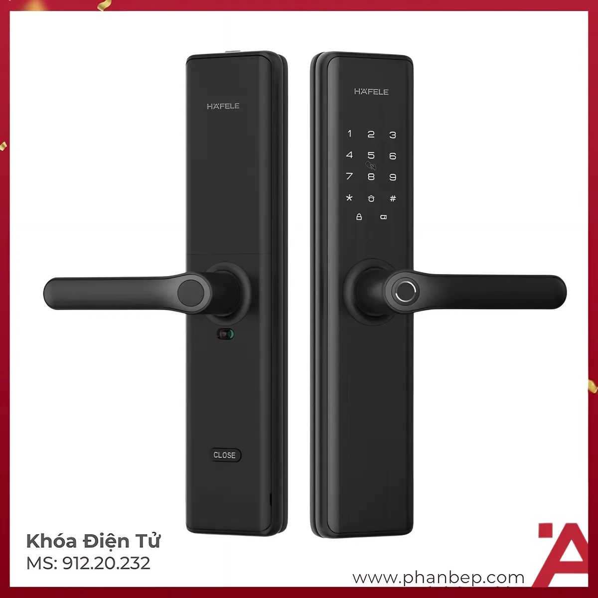 Khóa Điện Tử DL7600 Hafele 912.20.232