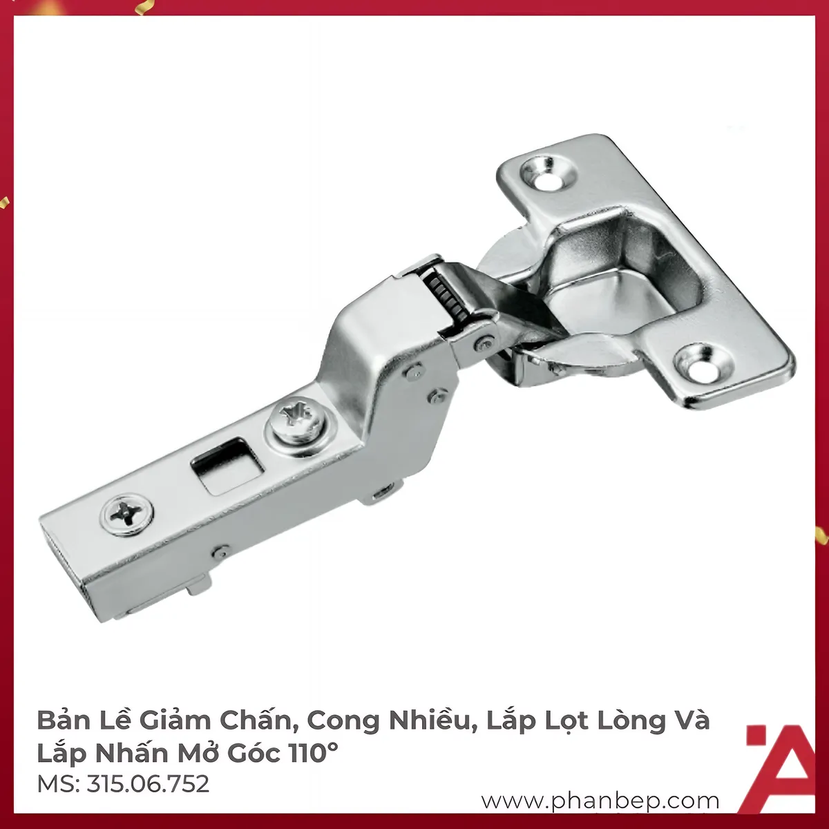 Ban-Le-Lot-Long-Metalla-Sm-110-Giam-Chan-Hafele-31506752 Bản Lề Lọt Lòng Metalla Sm 110° Giảm Chấn Hafele 315.06.752 - Ảnh 1