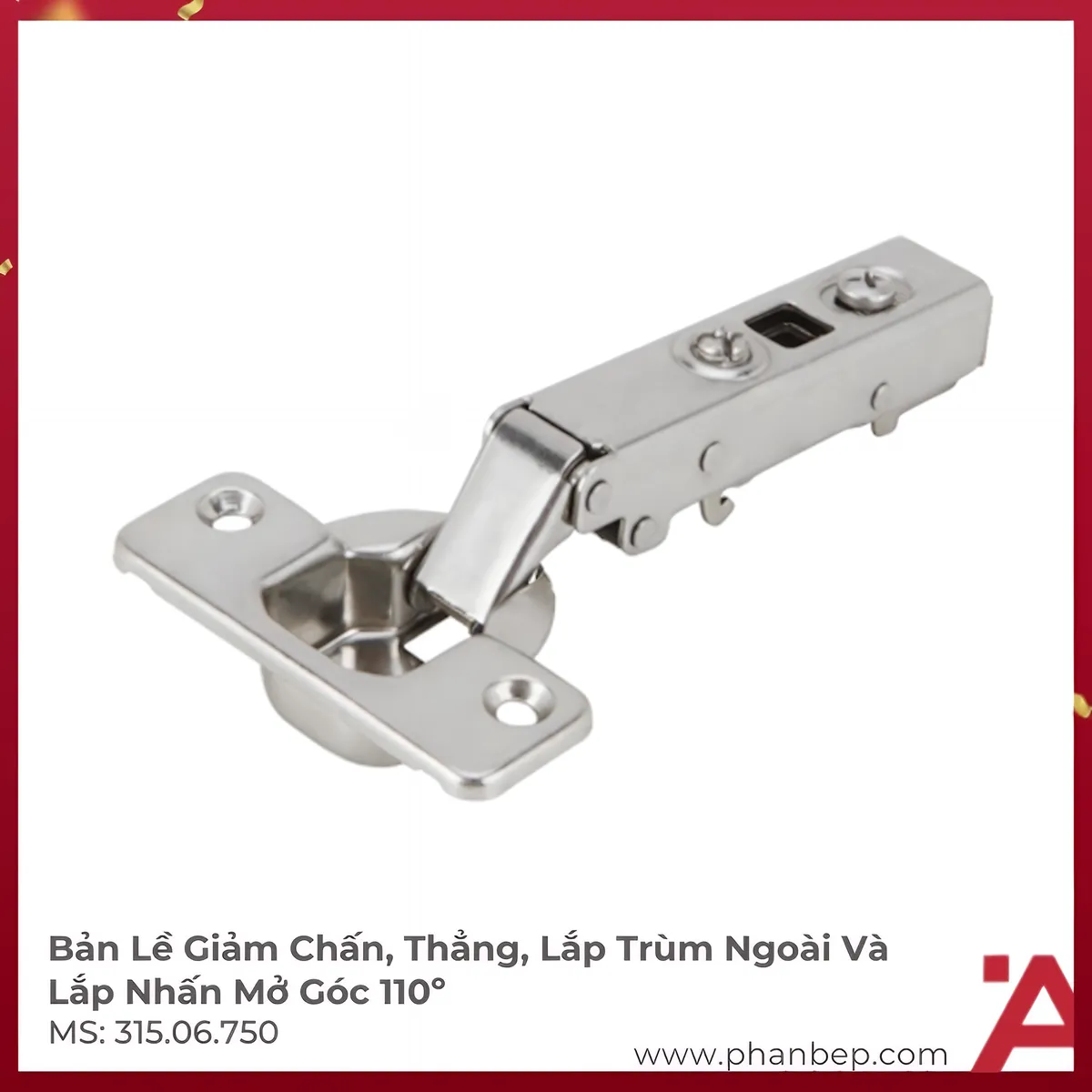 Ban-Le-Trum-Ngoai-Metalla-Sm-110-Giam-Chan-Hafele-31506750 Bản Lề Trùm Ngoài Metalla Sm 110° Giảm Chấn Hafele 315.06.750 - Ảnh 1