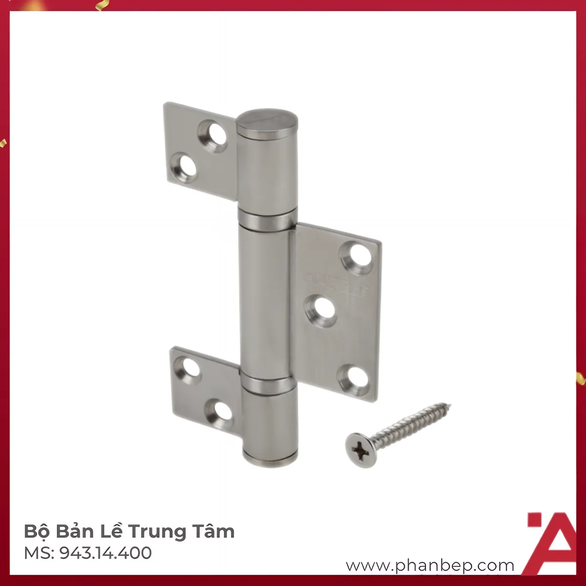Bộ Bản Lề Trung Tâm Hafele 943.14.400