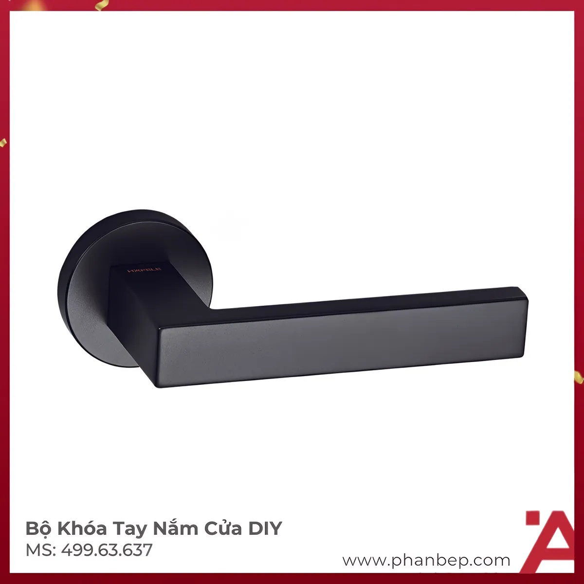 Bộ Khóa Tay Nắm Cửa DIY Set E Hafele 499.63.637