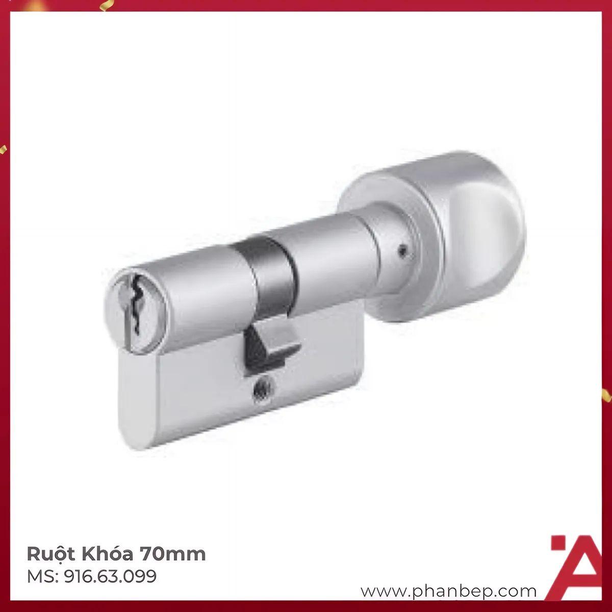 Ruot-Khoa-70Mm-Hafele-91663099 Ruột Khóa 70Mm Hafele 916.63.099 - Ảnh 1
