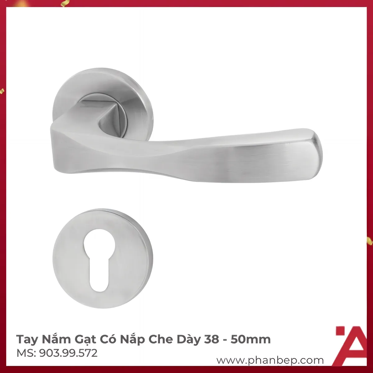 Tay Nắm Gạt Có Nắp Che Hafele 903.99.572