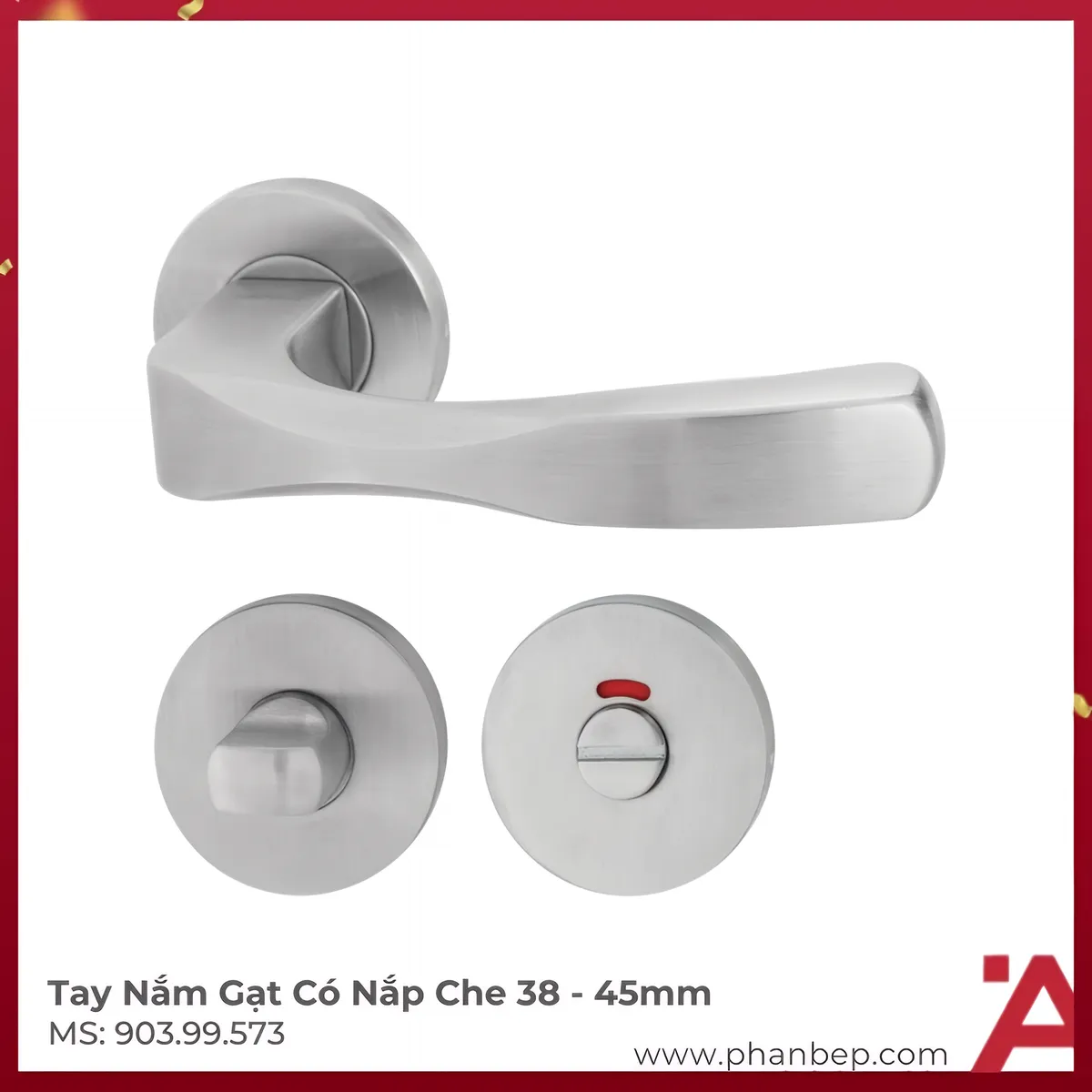 Tay Nắm Gạt Có Nắp Che Hafele 903.99.573