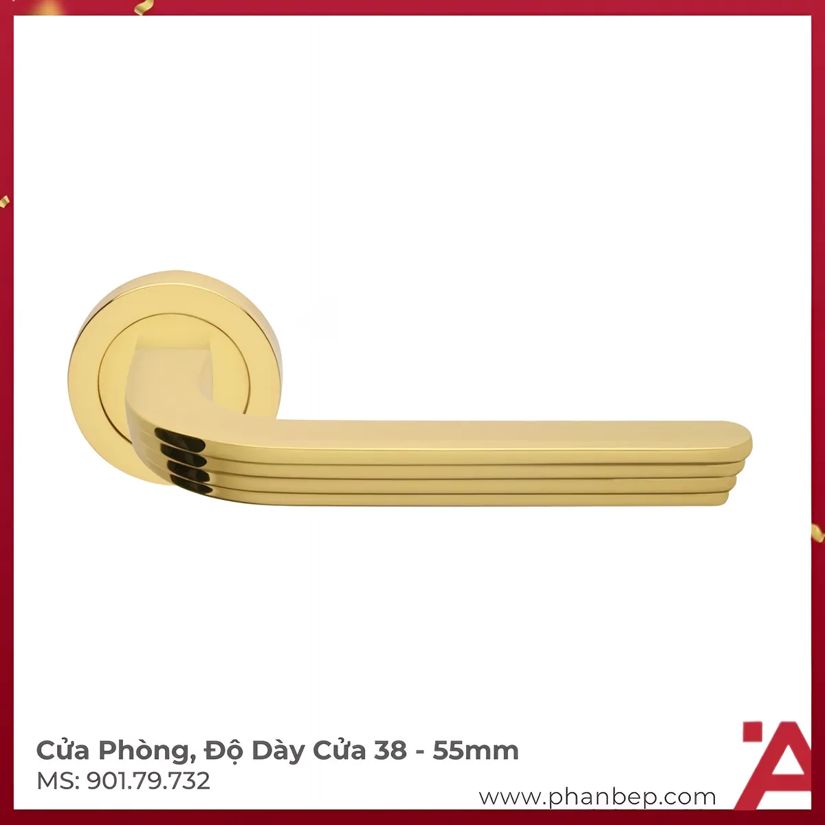 Tay Nắm Gạt Cửa Phòng Cloud Hafele 901.79.732