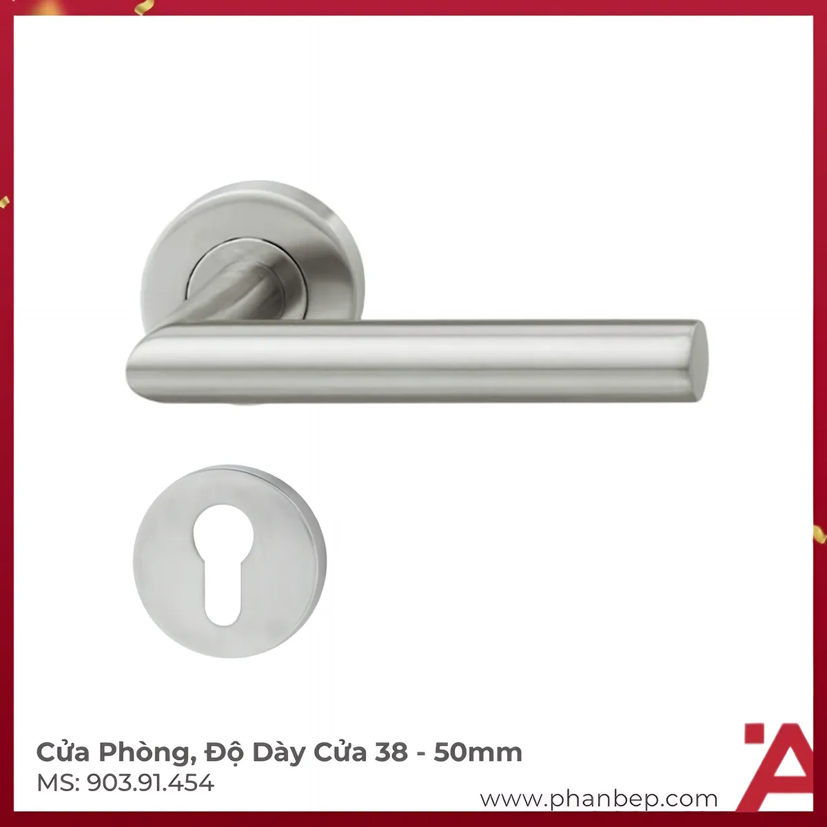 Tay Nắm Gạt Cửa Phòng Hafele 903.91.454