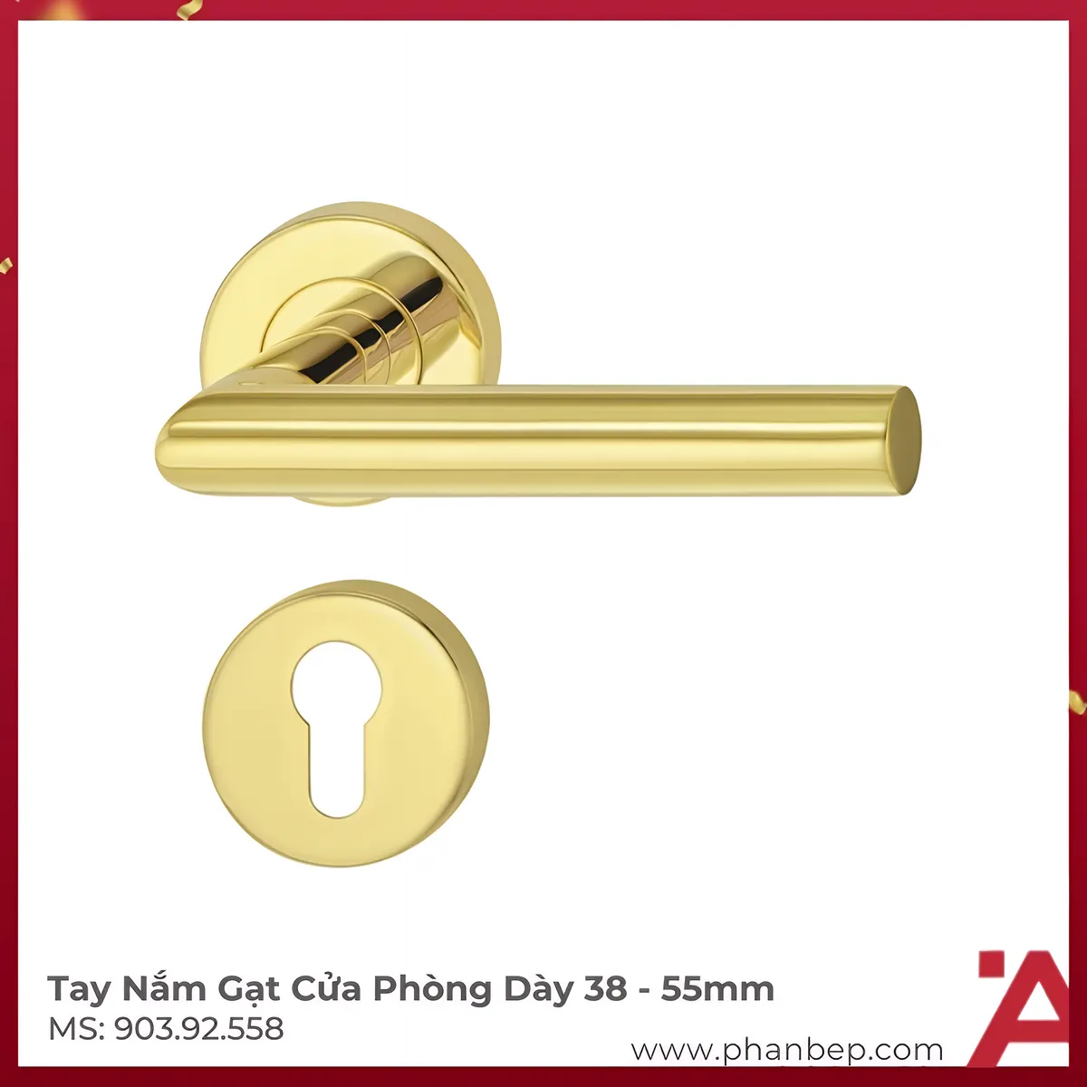 Tay Nắm Gạt Cửa Phòng Hafele 903.92.558