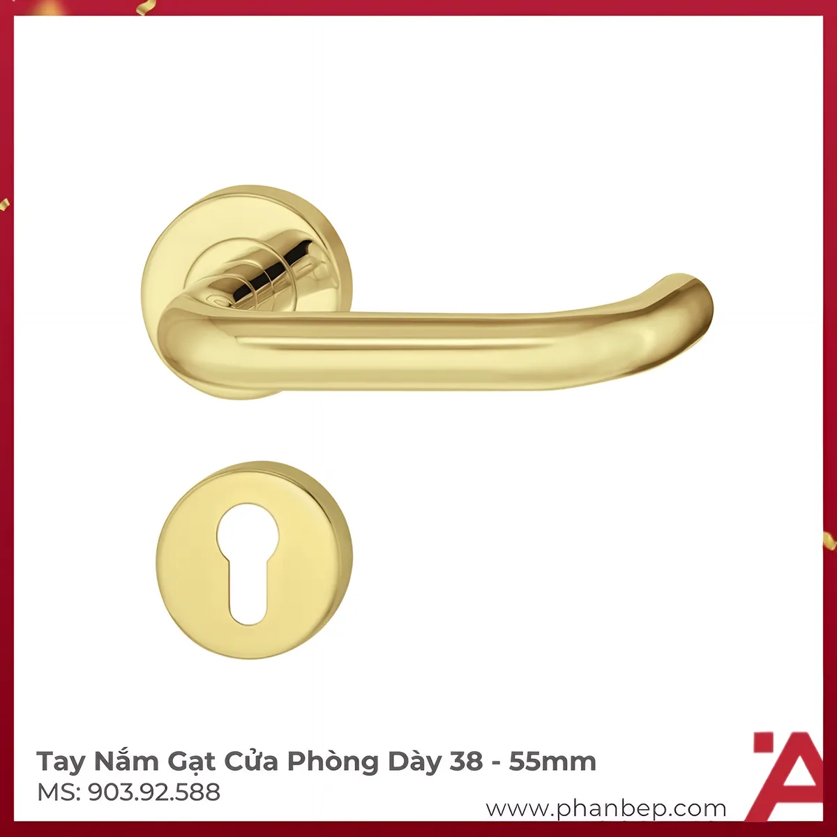 Tay-Nam-Gat-Cua-Phong-Hafele-90392588 Tay Nắm Gạt Cửa Phòng Hafele 903.92.588 - Ảnh 1