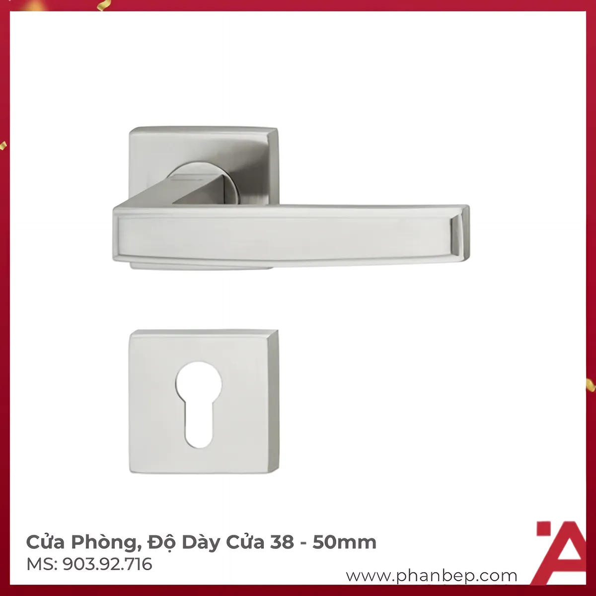 Tay Nắm Gạt Cửa Phòng Hafele 903.92.716