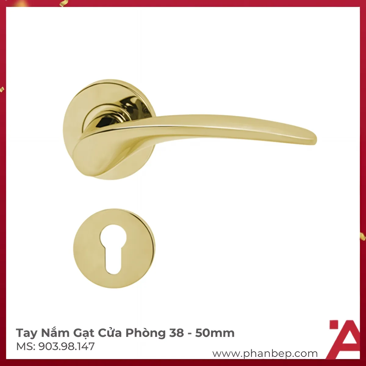 Tay Nắm Gạt Cửa Phòng Hafele 903.98.147