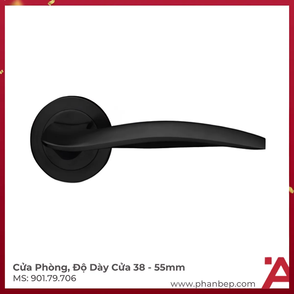Tay Nắm Gạt Cửa Phòng Wind Hafele 901.79.706