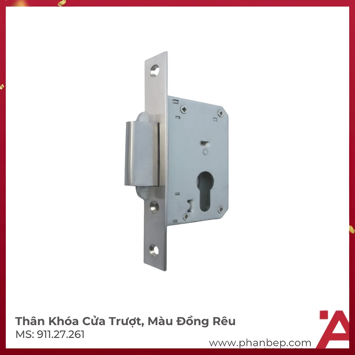 Thân Khóa Cho Cửa Trượt Hafele 911.27.261