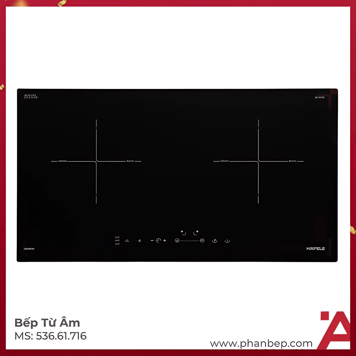Bếp Từ Âm HC-I2712A Hafele 536.61.716