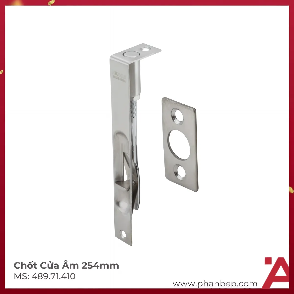 Chốt Cửa Âm 254mm Hafele 489.71.410