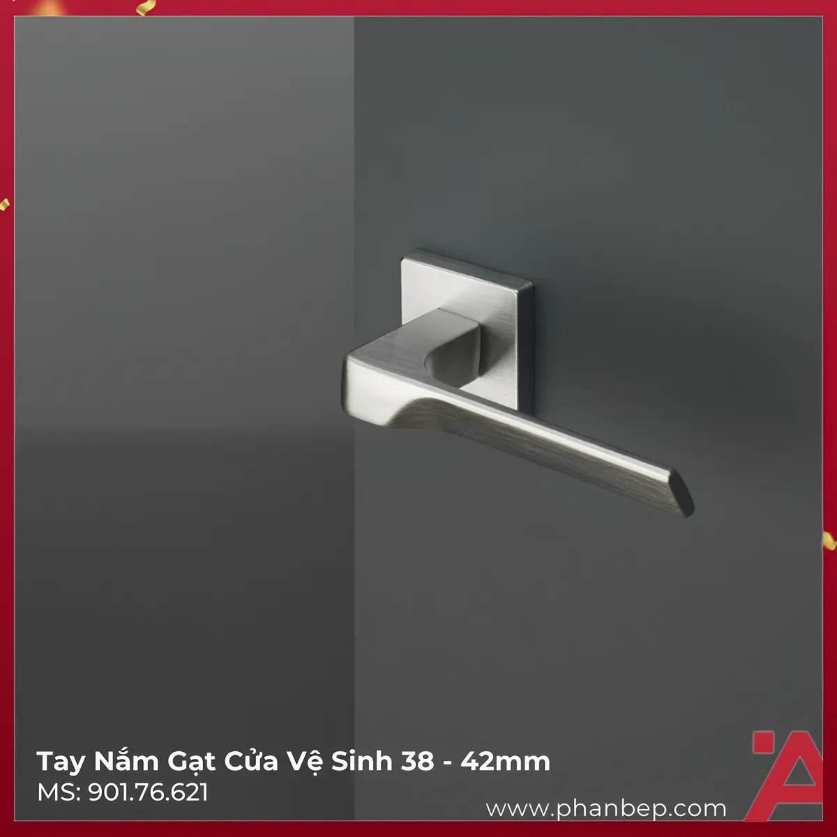 Tay Nắm Gạt Cửa Vệ Sinh Hafele 901.76.621