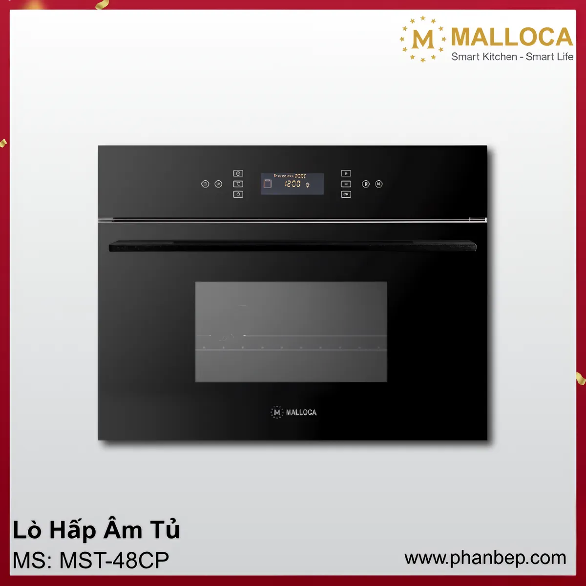 Lò Hấp Âm Tủ Malloca MST-48CP