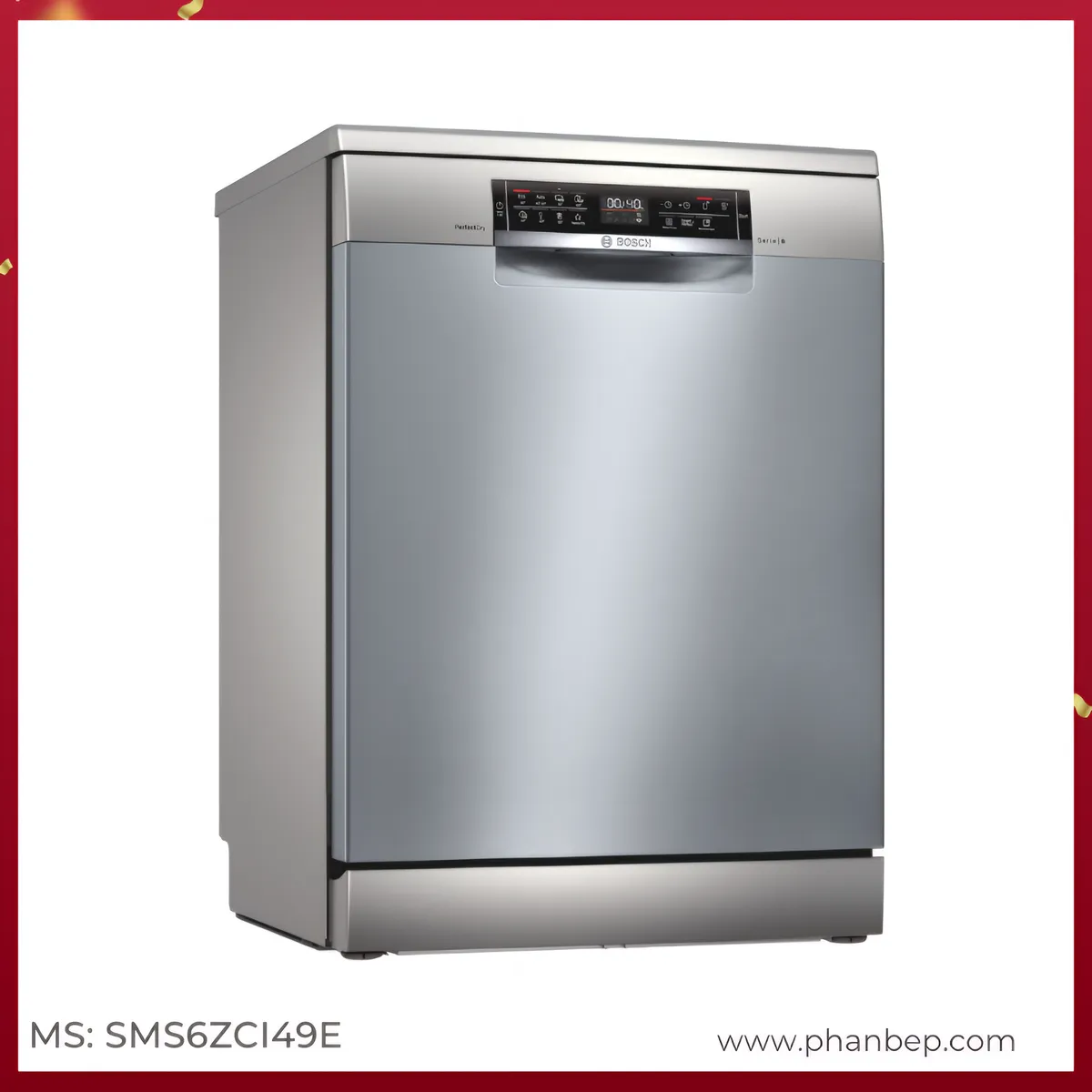 Máy Rửa Bát Độc Lập Bosch SMS6ZCI49E Series 6