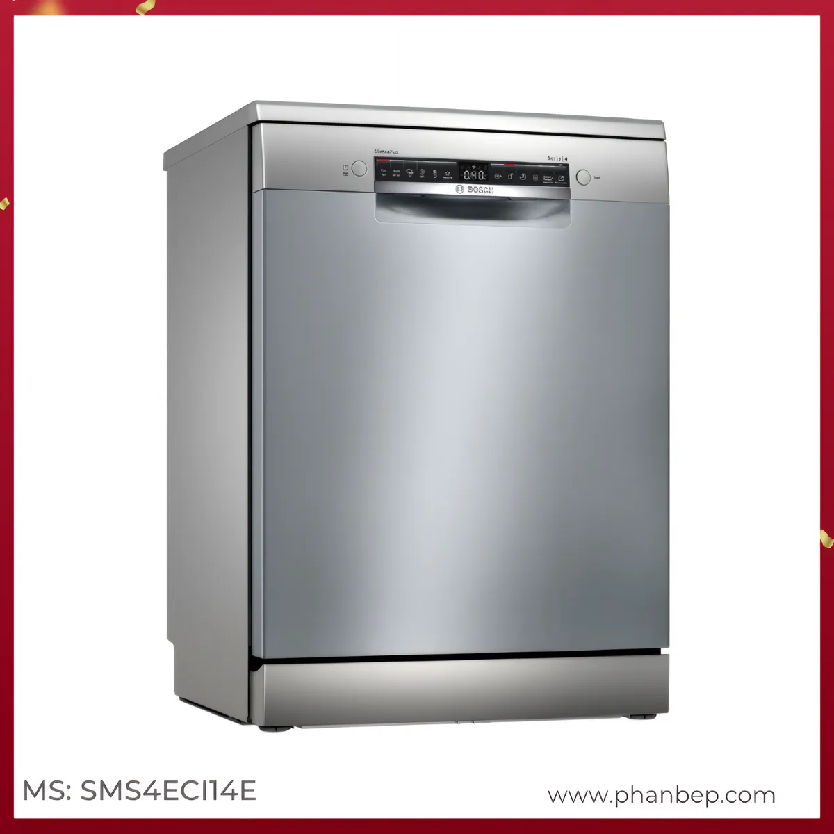 Máy Rửa Bát Độc Lập Bosch SMS4ECI14E