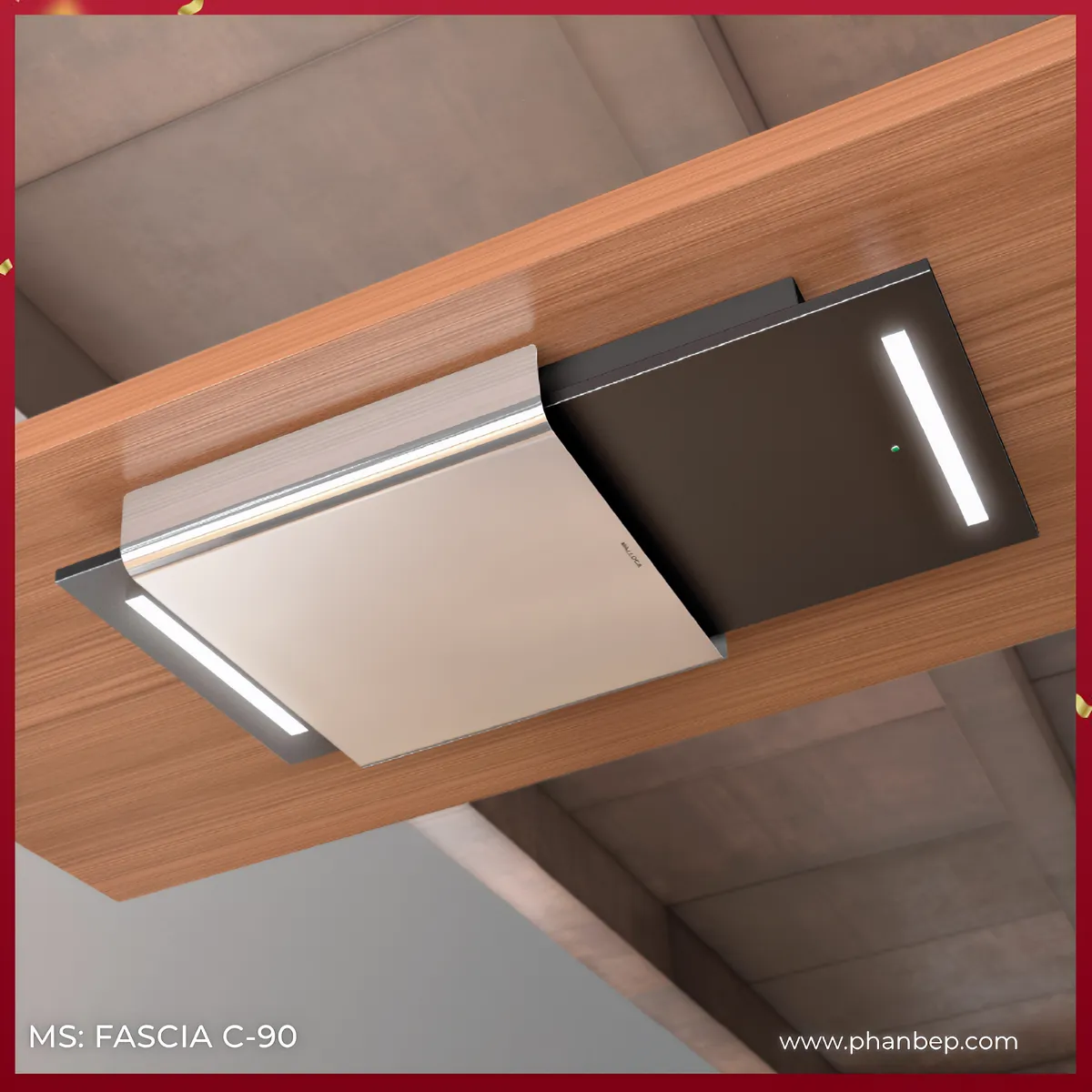 Máy Hút Mùi Âm Trần Malloca FASCIA C-90
