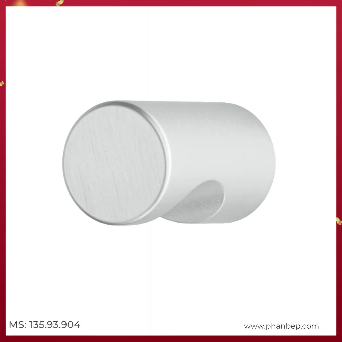 Qua-Nam-Tu-25Mm-Hafele-13593904 Quả Nắm Tủ 25Mm Hafele 135.93.904 - Ảnh 1