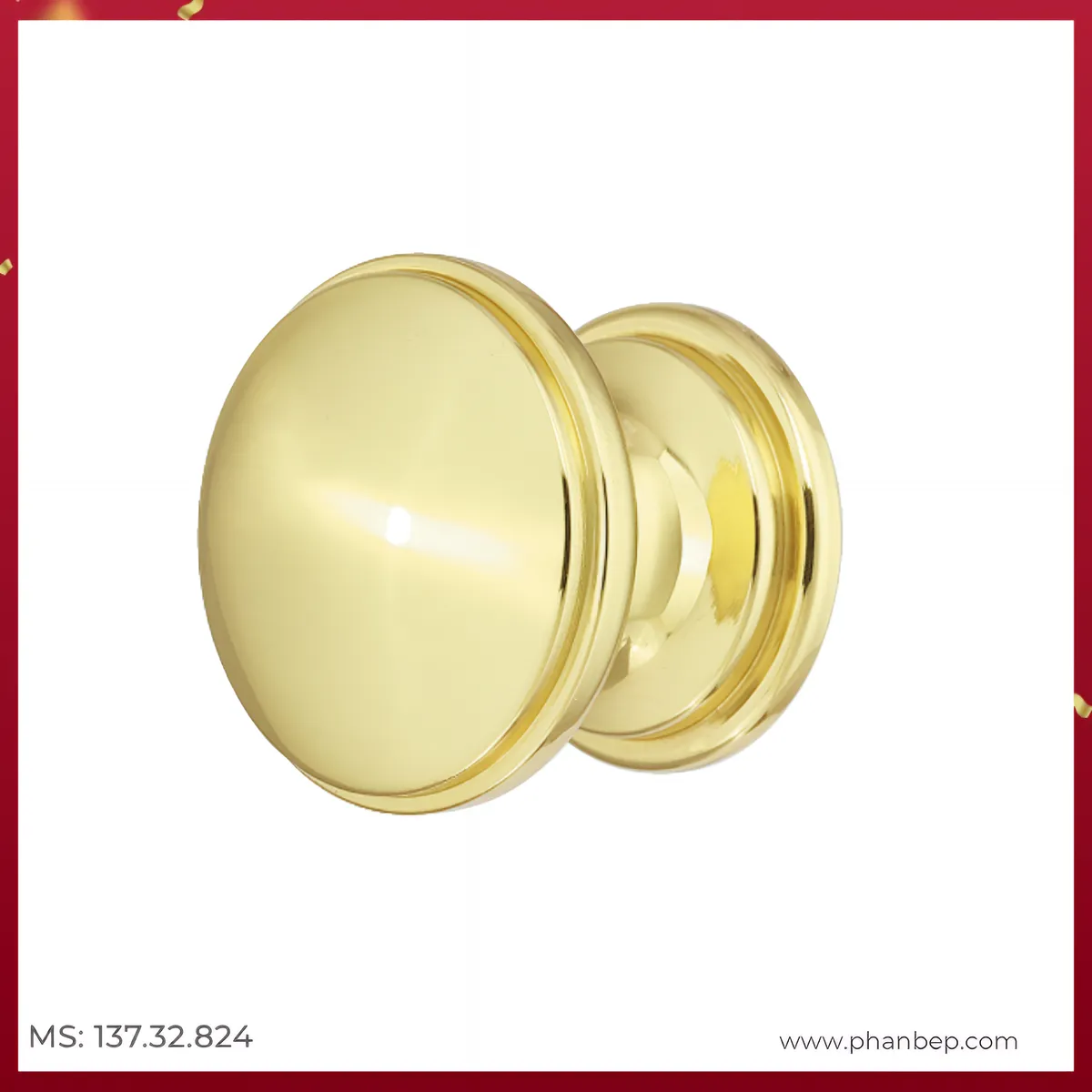 Quả Nắm Tủ Ø25mm Hafele 137.32.824