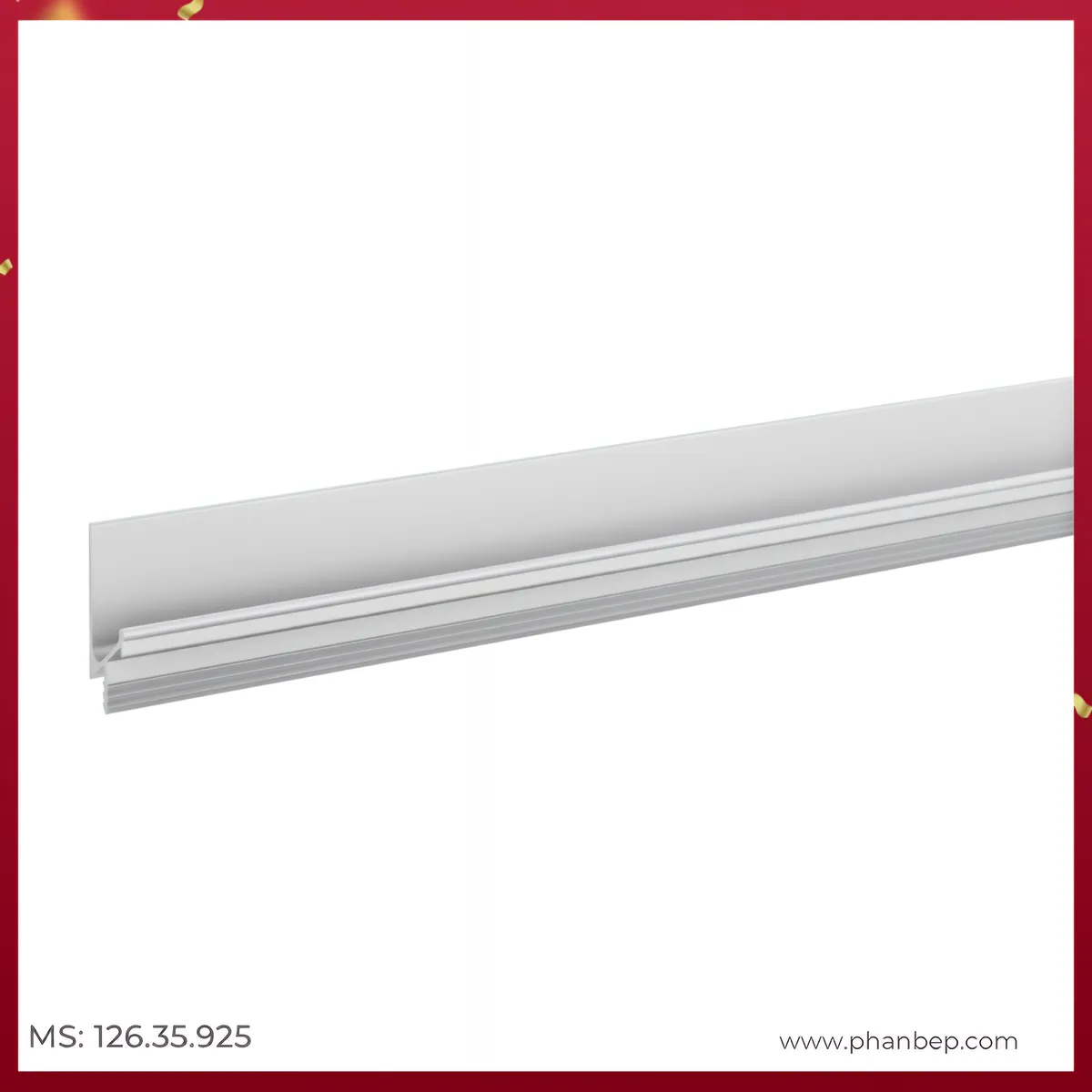 Tay Nắm Dạng Thanh Nhôm 2500mm Hafele 126.35.925