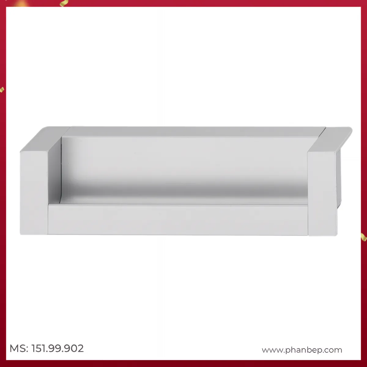 Tay Nắm Tủ Âm 142mm Hafele 151.99.902