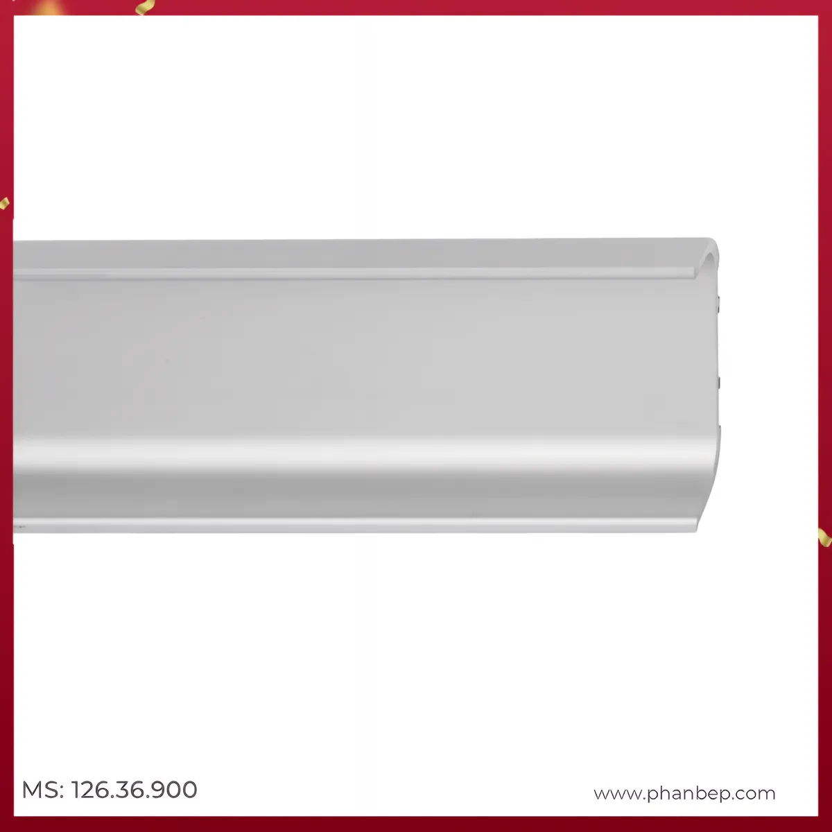 Tay Nắm Tủ Dạng Thanh Ngang Hafele 126.36.900