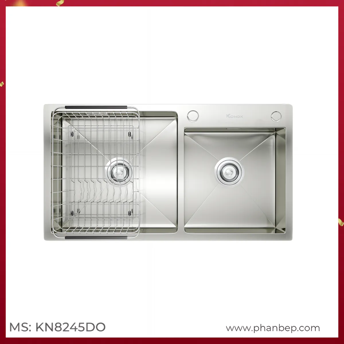 Chậu Rửa Bát Konox Overmount Sink KN8245DO
