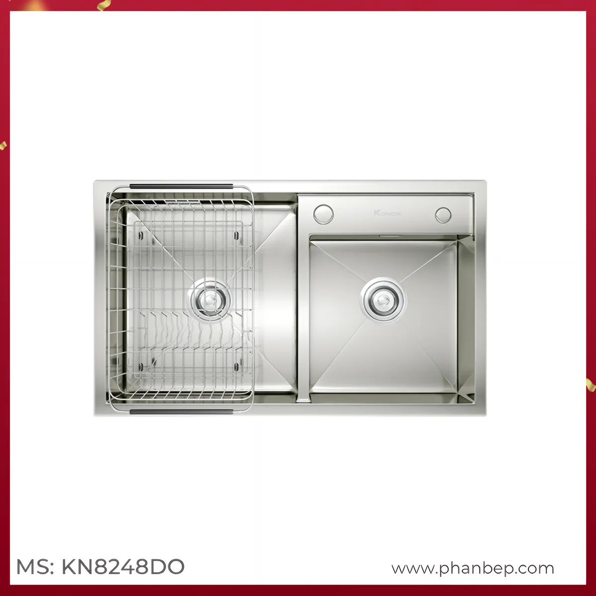 Chậu Rửa Bát Konox Overmount Sink KN8248DO