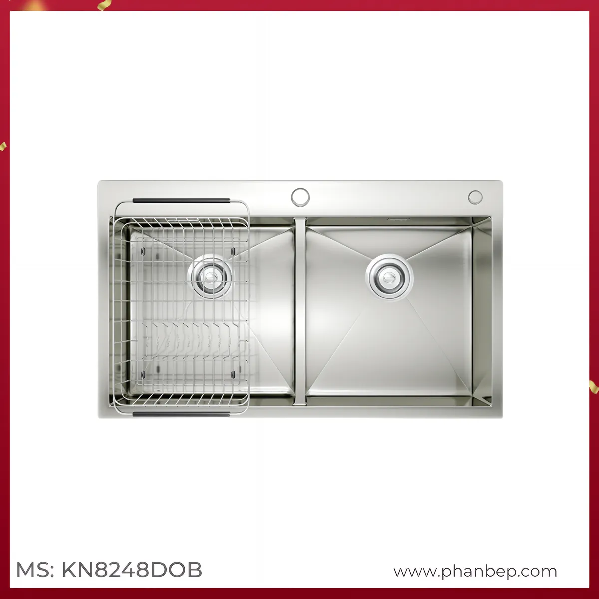 Chậu Rửa Bát Konox Overmount Sink KN8248DOB