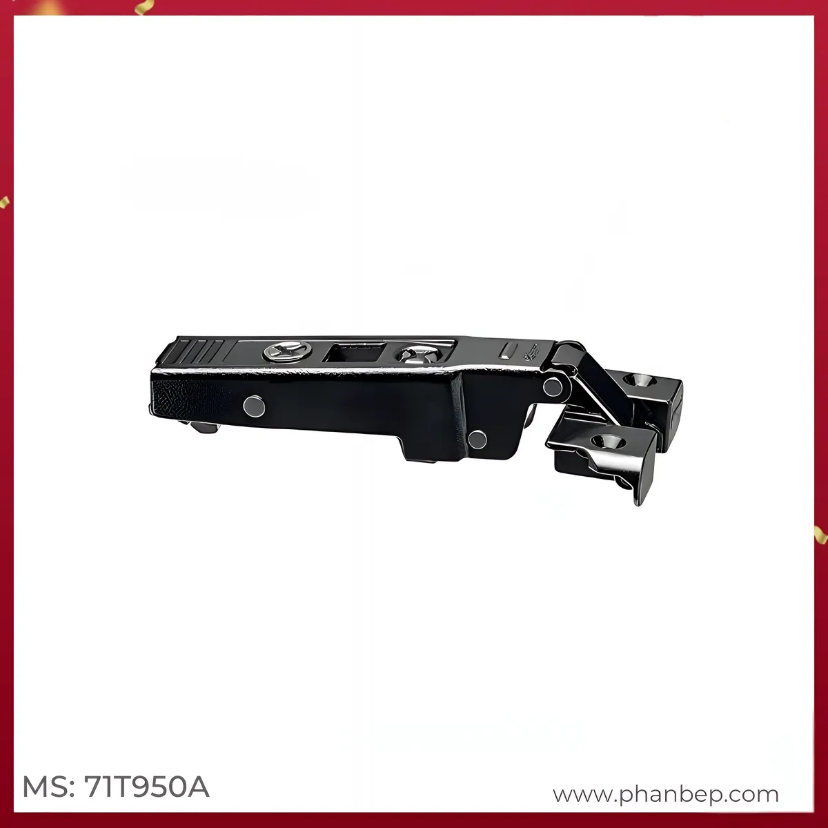 Ban-Le-Nhom-Trum-Het-Clip-Top-Blumotio-95-Blum-71T950A-1488410 Bản Lề Nhôm Trùm Hết Clip Top Blumotio 95° Blum 71T950A 1488410 - Ảnh 1