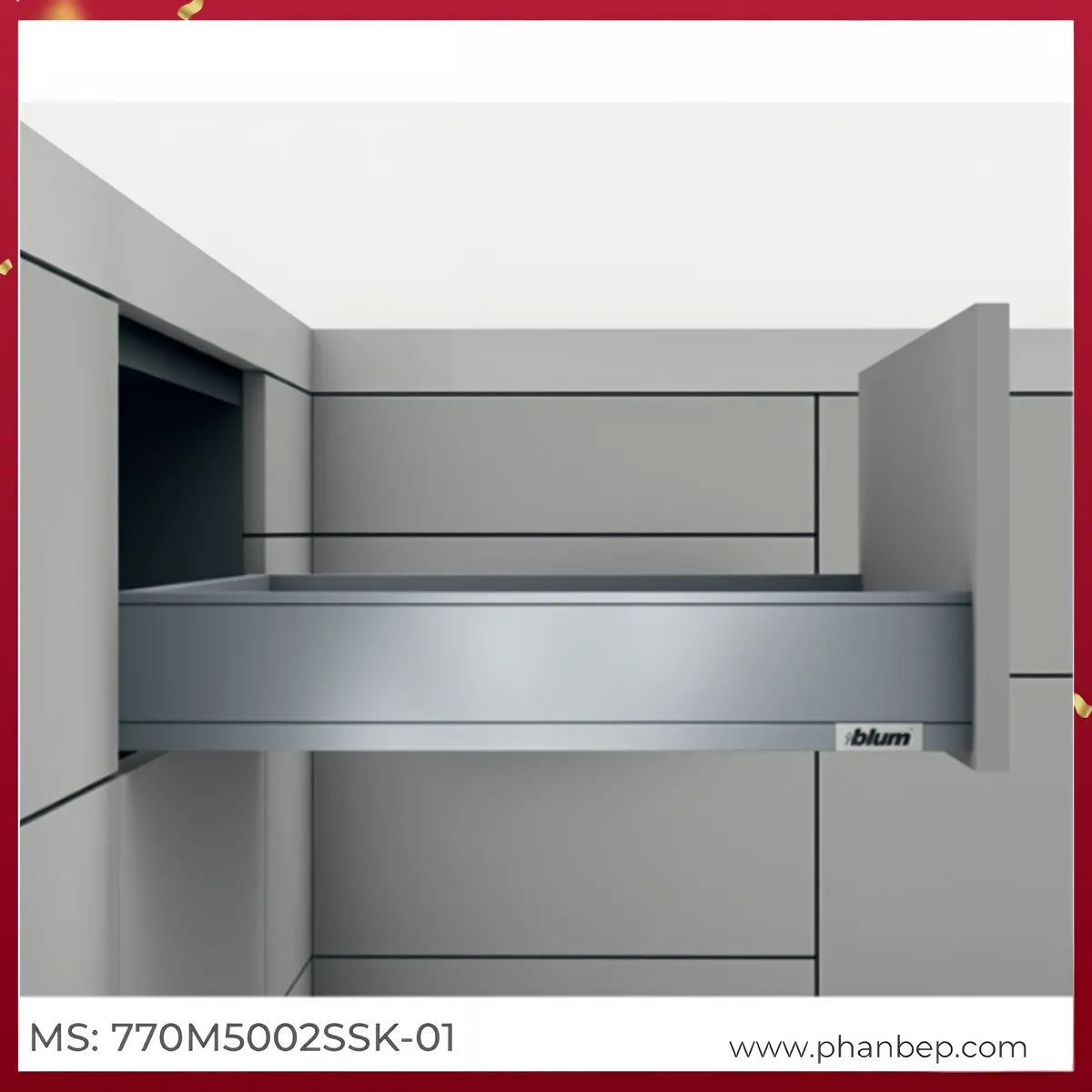 Ray Hộp LEGRABOX Blum 770M5002SSK-01 4398816