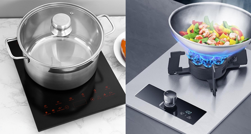 So Sánh Bếp Ga Và Bếp Điện Từ: Về Hiệu Suất, Tiết Kiệm Năng Lượng Và Sự An Toàn Thì Bếp Điện Từ Chiếm Ưu Thế Hơn So Với Bếp Gas