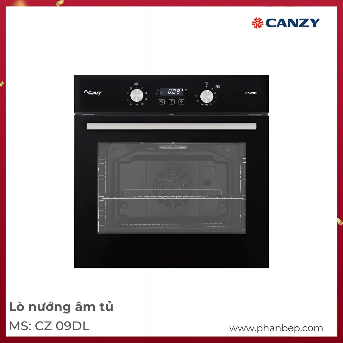 Lò Nướng Âm Tủ Canzy Cz 09Dl